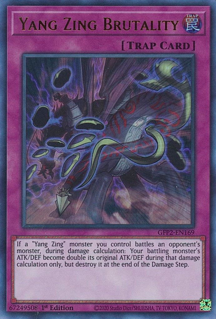 Yang Zing Brutality (2169) (GFP2) - YuGiOh Single