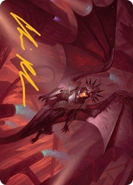 Ziatora the Incinerator Art Card (Gold-Stamped Signature) (33) [ASSNC] - MTG Single