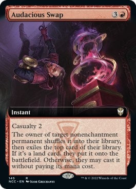 Audacious Swap (Extended Art) (145) [NCC]