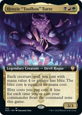 Henzie "Toolbox" Torre (Extended Art) (102) [NCC]