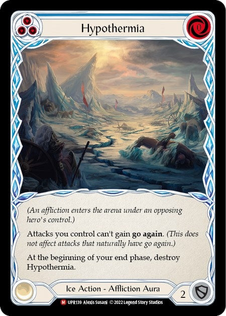 Hypothermia (139) [UPR] - Flesh and Blood TCG Single