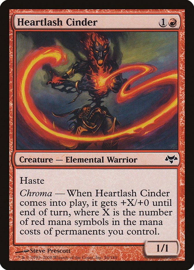 Heartlash Cinder (56) [EVE] - MTG Single