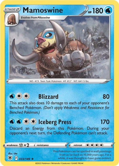 Mamoswine (033/189) (SWSH10)