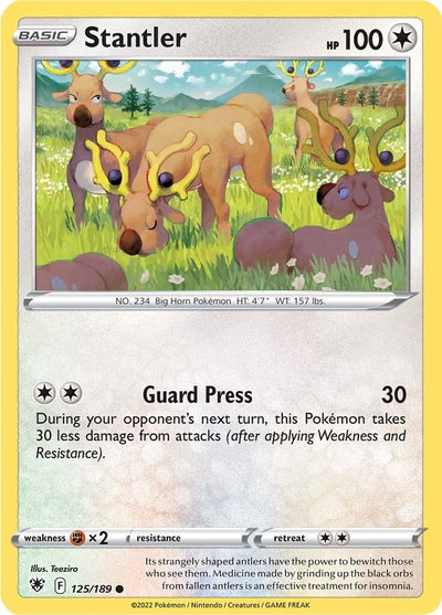 Stantler (125/189) (SWSH10: Astral Radiance)