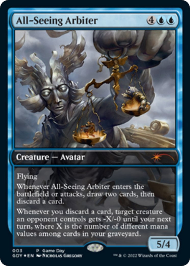 All-Seeing Arbiter (3) [GAME] - MTG Single