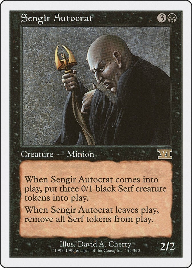 Sengir Autocrat (155) [6ED] - MTG Single