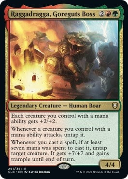 Raggadragga Goreguts Boss (291) [CLB] - MTG Single