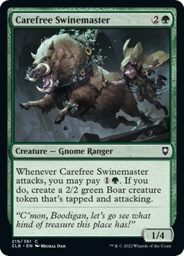 Carefree Swinemaster (219) [CLB] - MTG Single