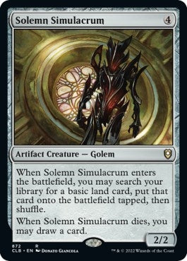Solemn Simulacrum (872) [CLB] - MTG Single