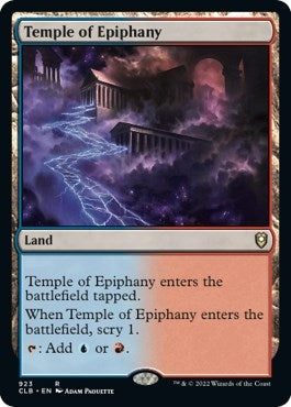 Temple of Epiphany (923) [CLB] - MTG Single