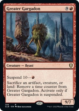 Greater Gargadon (796) [CLB] - MTG Single