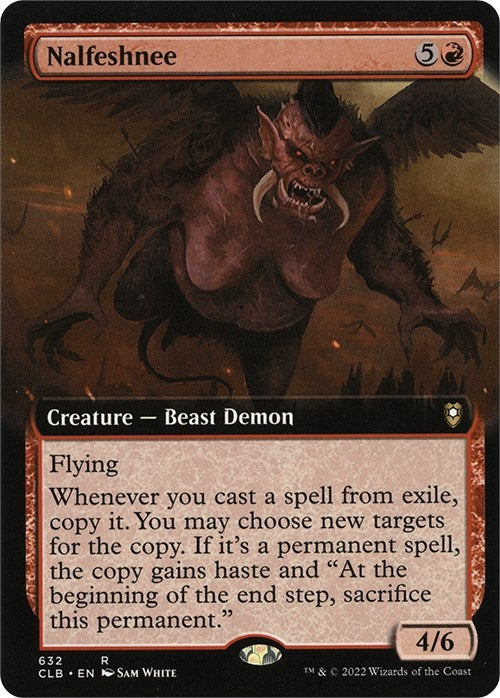 Nalfeshnee (Extended Art) (632) [CLB] - MTG Single