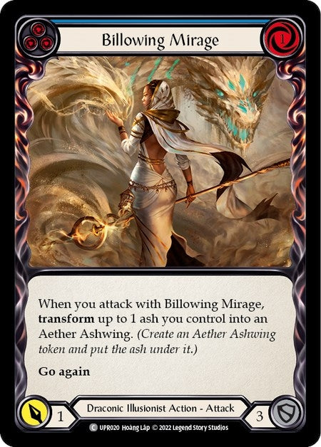 Billowing Mirage (Blue) (20) [UPR] - Flesh and Blood TCG Single