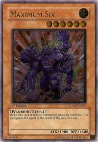 Maximum Six (UTR) (97) (LODT) - YuGiOh Single