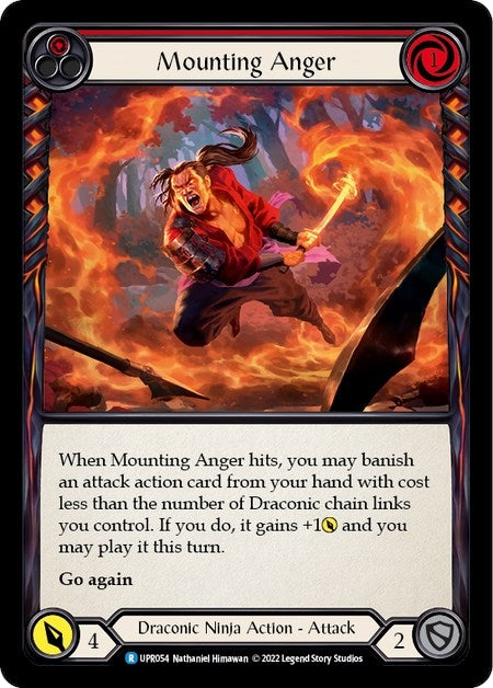 Mounting Anger (Red) (54) [UPR] - Flesh and Blood TCG Single