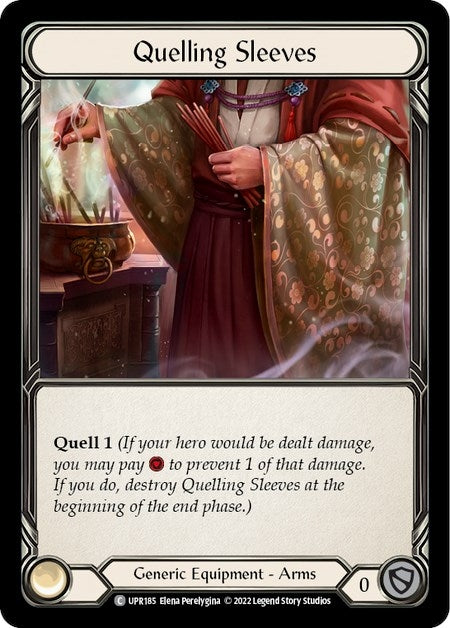 Quelling Sleeves (185) [UPR] - Flesh and Blood TCG Single