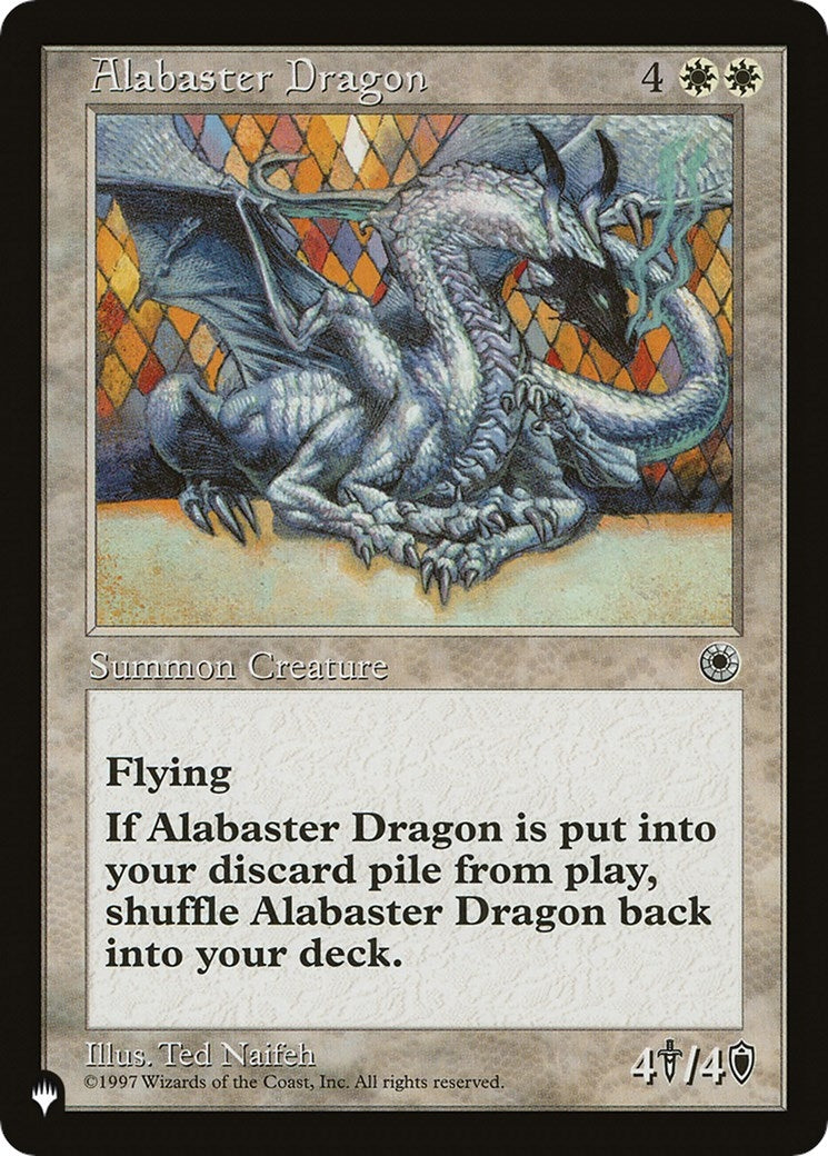 Alabaster Dragon [LIST] - MTG Single