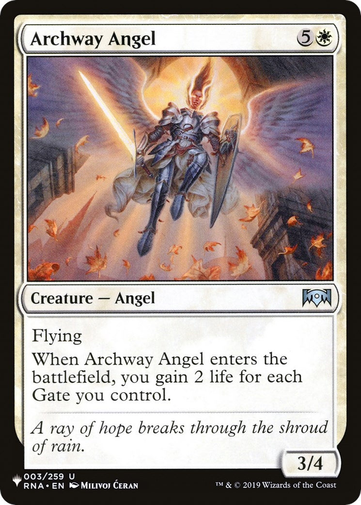 Archway Angel (3) [LIST] - MTG Single