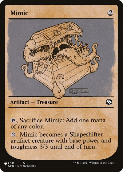 Mimic (Showcase) (349) [LIST]