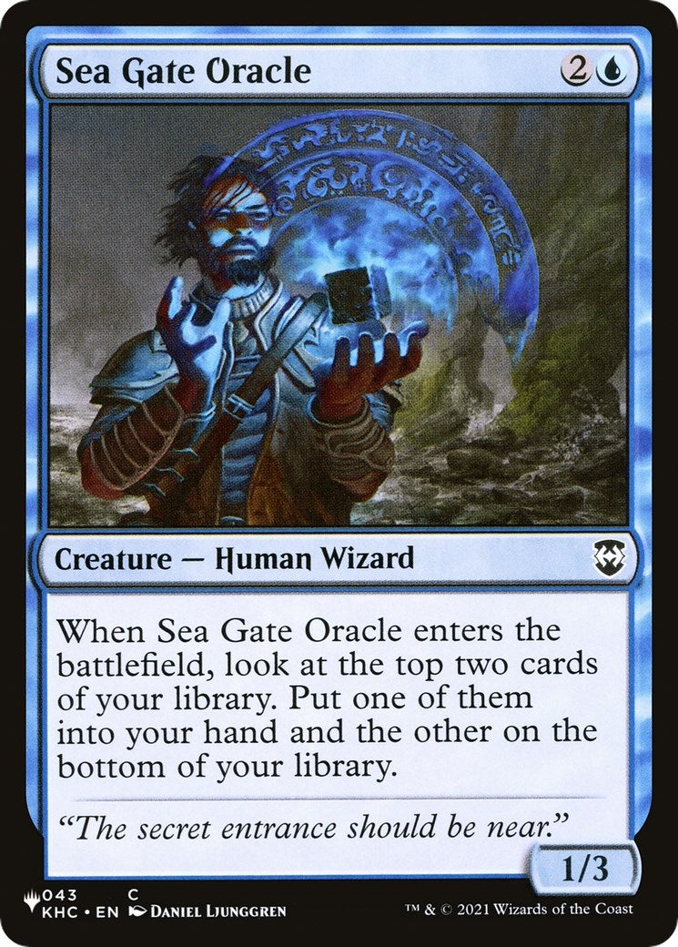 Sea Gate Oracle (KHC) (43) [LIST] - MTG Single