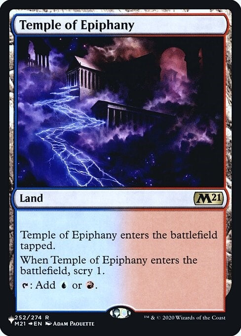 Temple of Epiphany (252) [LIST] - MTG Single