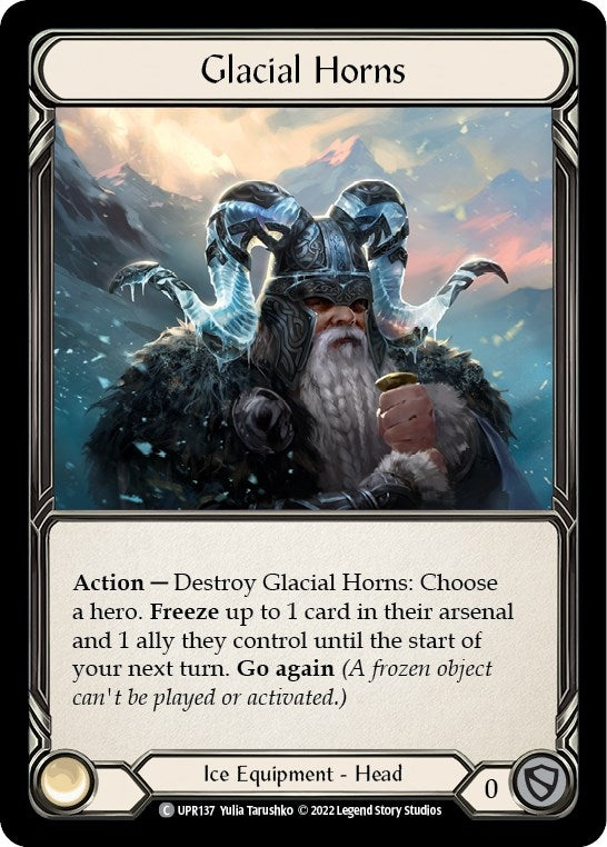 Glacial Horns (137) [UPR] - Flesh and Blood TCG Single