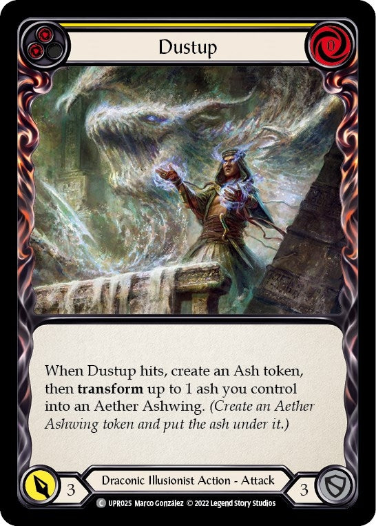 Dustup (Yellow) (25) [UPR] - Flesh and Blood TCG Single
