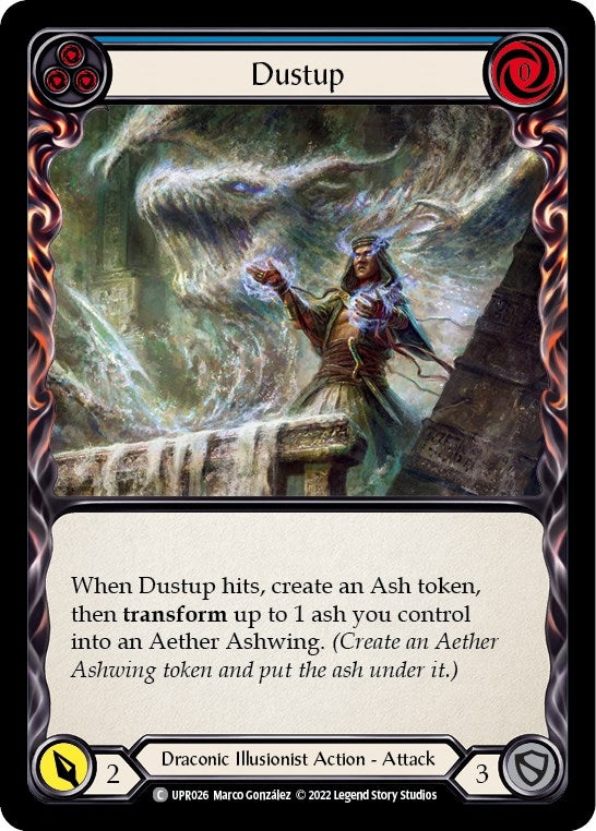 Dustup (Blue) (26) [UPR] - Flesh and Blood TCG Single
