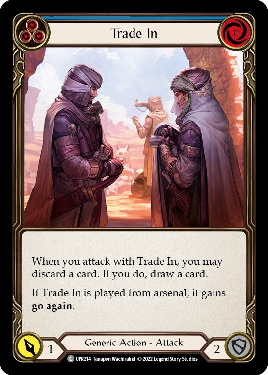 Trade In (Blue) (214) [UPR] - Flesh and Blood TCG Single