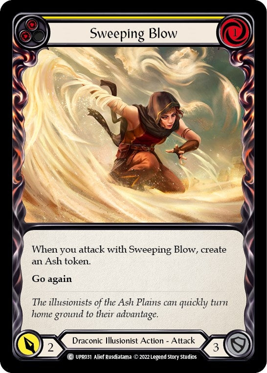 Sweeping Blow (Yellow) (31) [UPR] - Flesh and Blood TCG Single