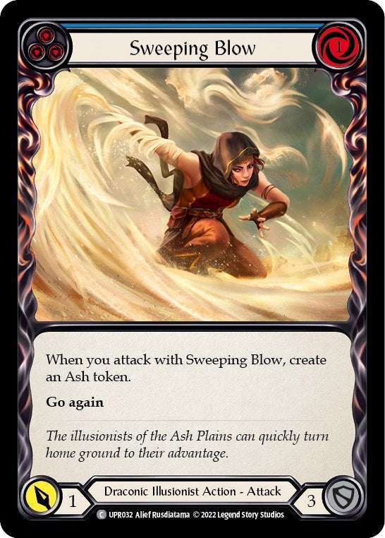 Sweeping Blow (Blue) (32) [UPR] - Flesh and Blood TCG Single