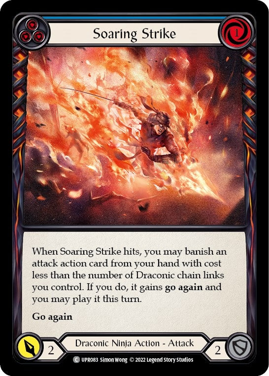 Soaring Strike (Blue) (83) [UPR] - Flesh and Blood TCG Single