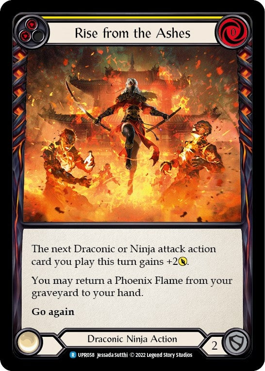 Rise from the Ashes (Yellow) (58) [UPR] - Flesh and Blood TCG Single