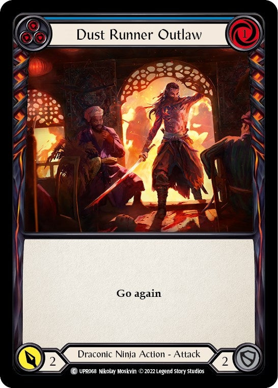 Dust Runner Outlaw (Blue) (68) [UPR] - Flesh and Blood TCG Single