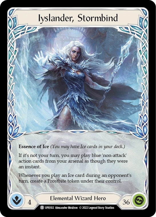 Iyslander Stormbind // Iyslander (0) [UPR] - Flesh and Blood TCG Single