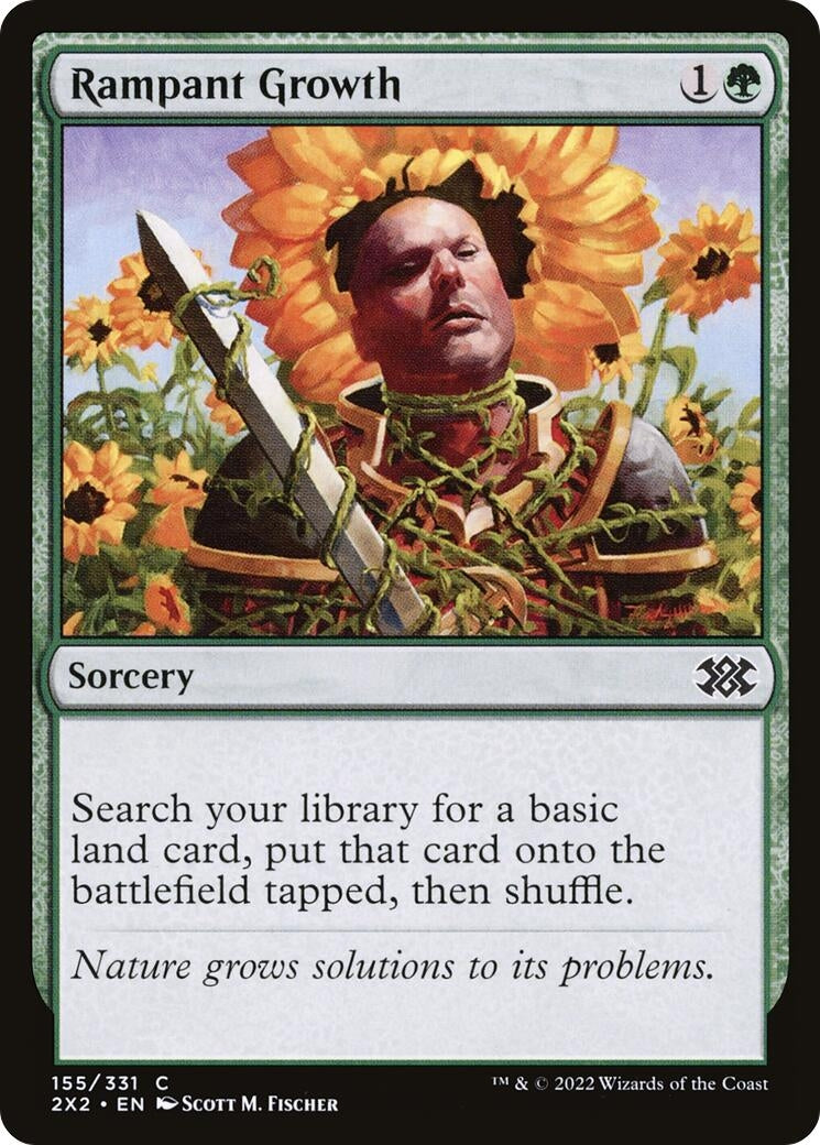 Rampant Growth (155) [2X2] - MTG Single