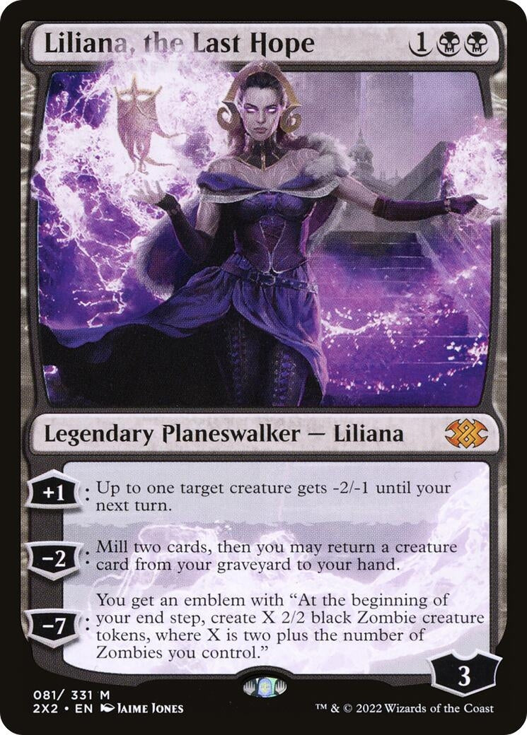Liliana the Last Hope (81) [2X2] - MTG Single