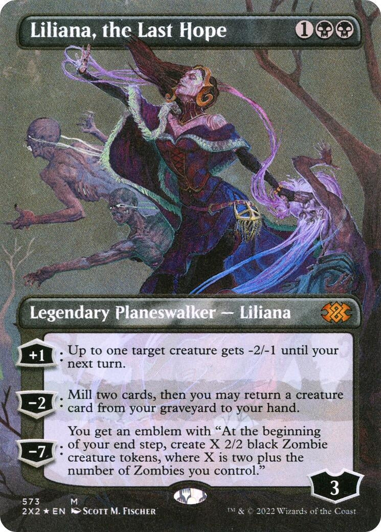 Liliana the Last Hope (Textured Foil) (573) [2X2] - MTG Single