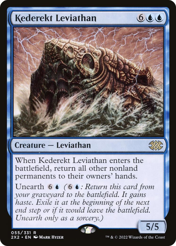 Kederekt Leviathan (55) [2X2] - MTG Single