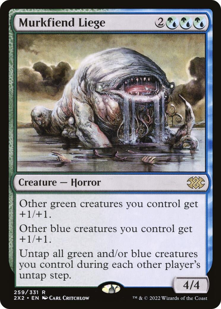 Murkfiend Liege (259) [2X2] - MTG Single