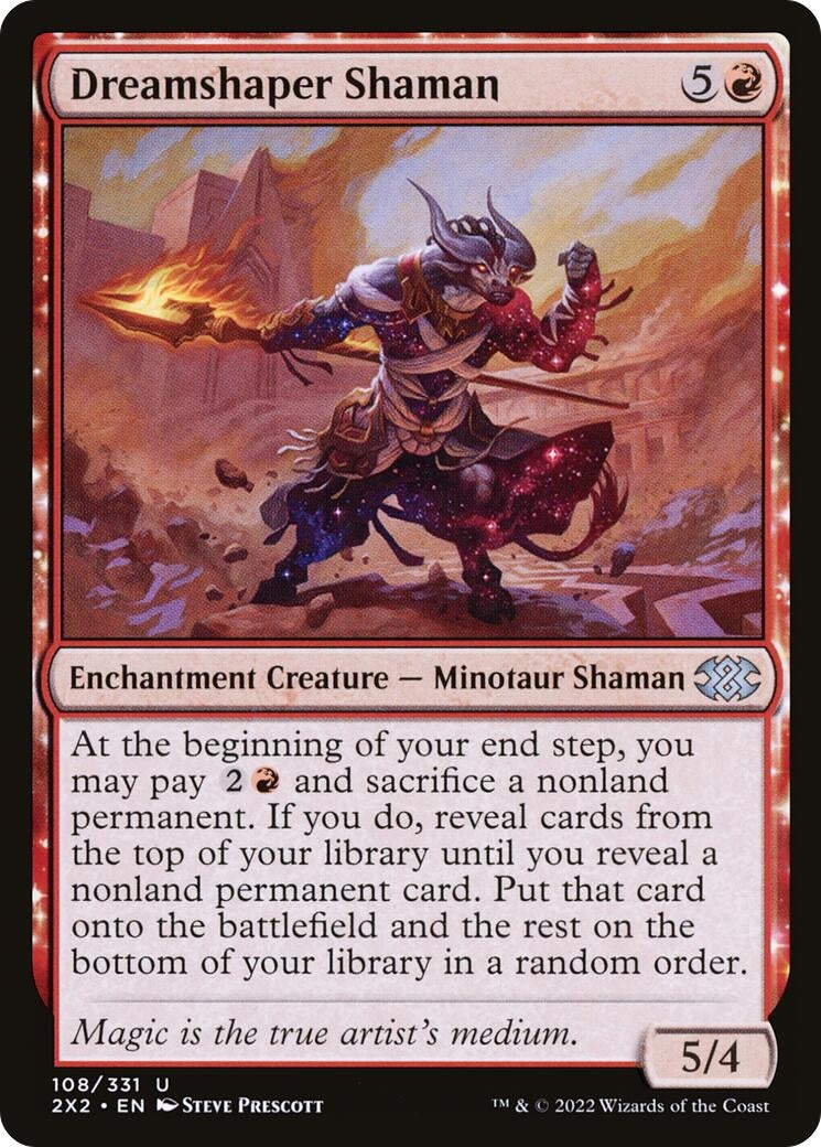 Dreamshaper Shaman (108) [2X2] - MTG Single