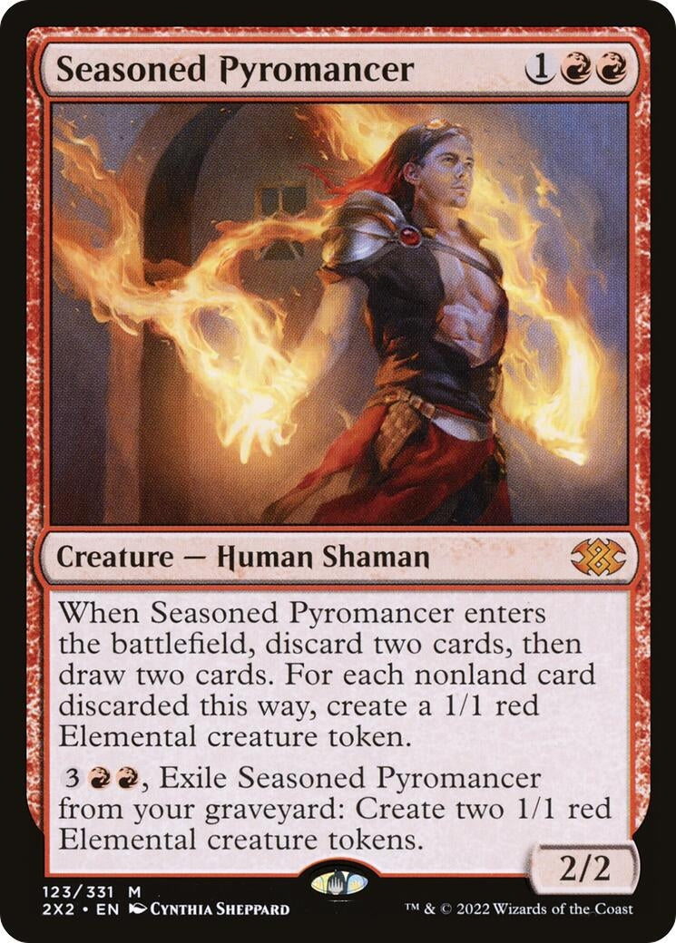 Seasoned Pyromancer (123) [2X2] - MTG Single
