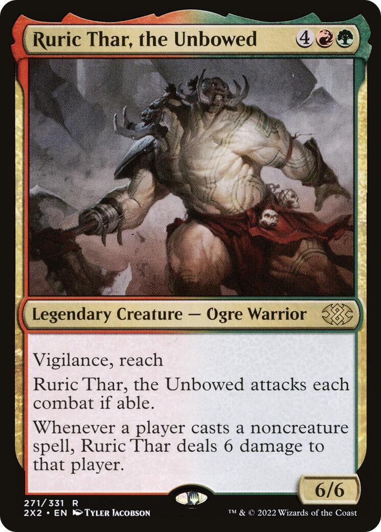 Ruric Thar the Unbowed (271) [2X2] - MTG Single