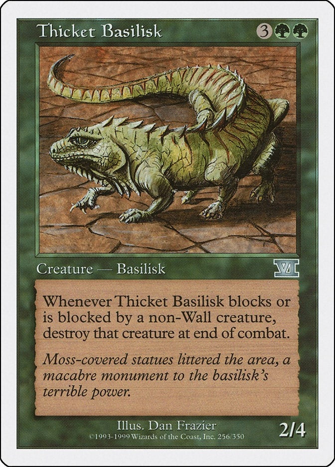 Thicket Basilisk (256) [6ED] - MTG Single