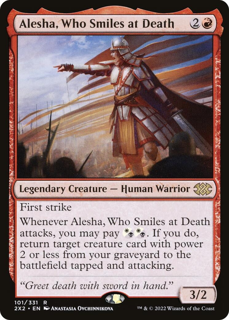 Alesha Who Smiles at Death (101) [2X2] - MTG Single