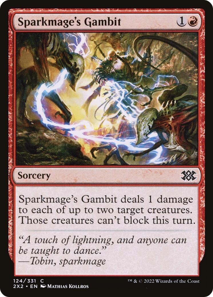 Sparkmage’s Gambit (124) [2X2] - MTG Single