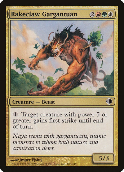 Rakeclaw Gargantuan (186) [ALA]