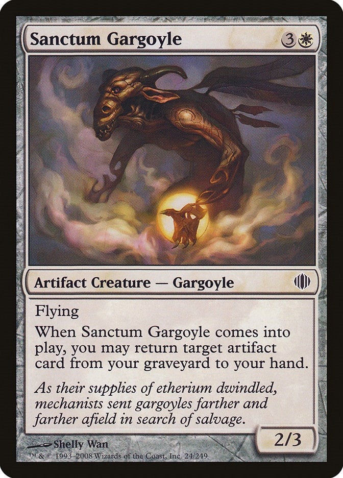Sanctum Gargoyle (24) [ALA] - MTG Single