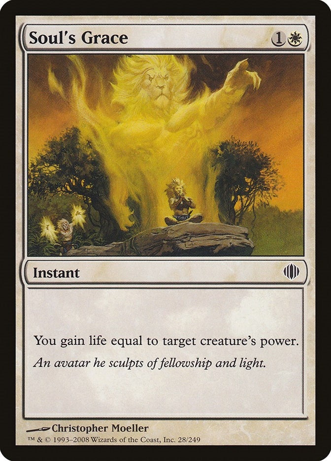 Soul’s Grace (28) [ALA] - MTG Single