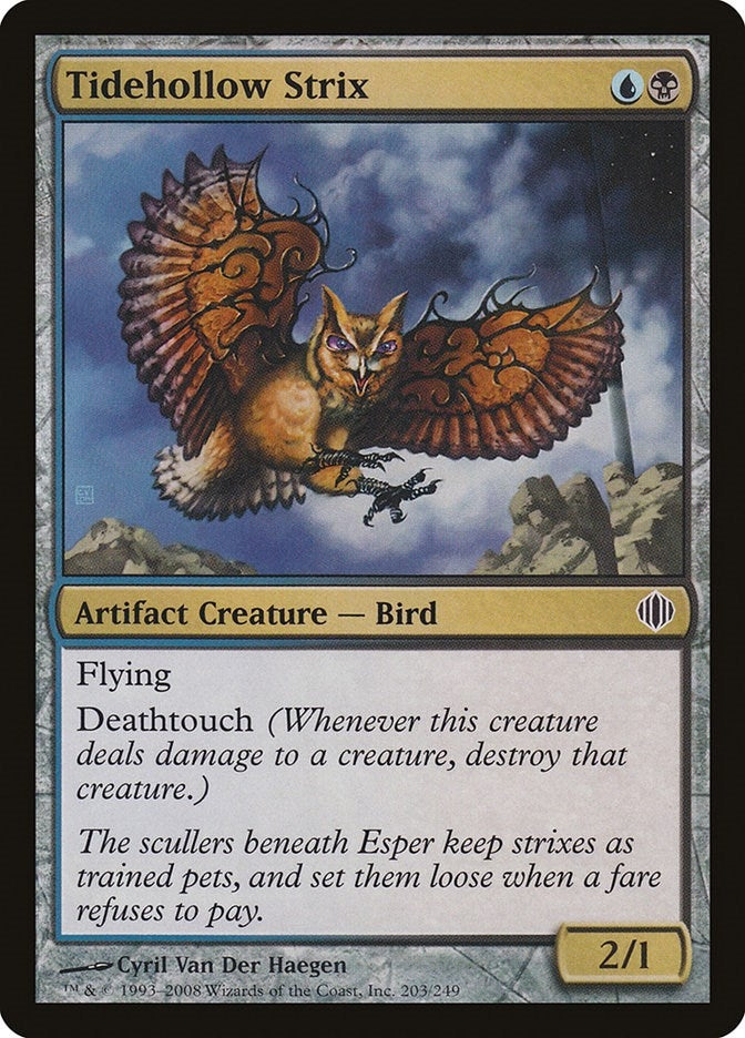 Tidehollow Strix (203) [ALA] - MTG Single